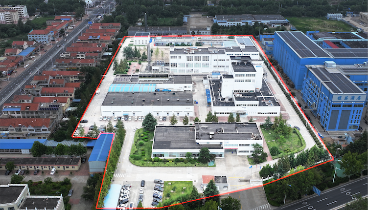 美泰科技GMP标准生产基地航拍全景